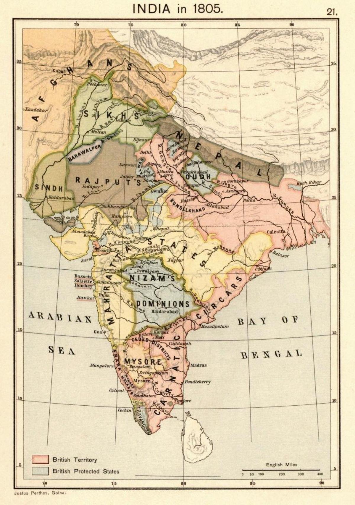 பழமையான வரைபடம் நேபால்