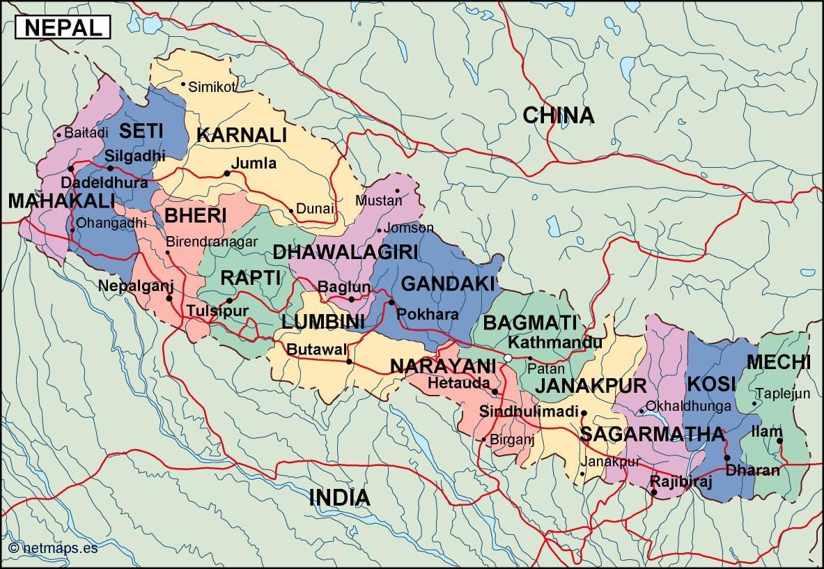 வரைபடம், டிஜிட்டல் நேபால்