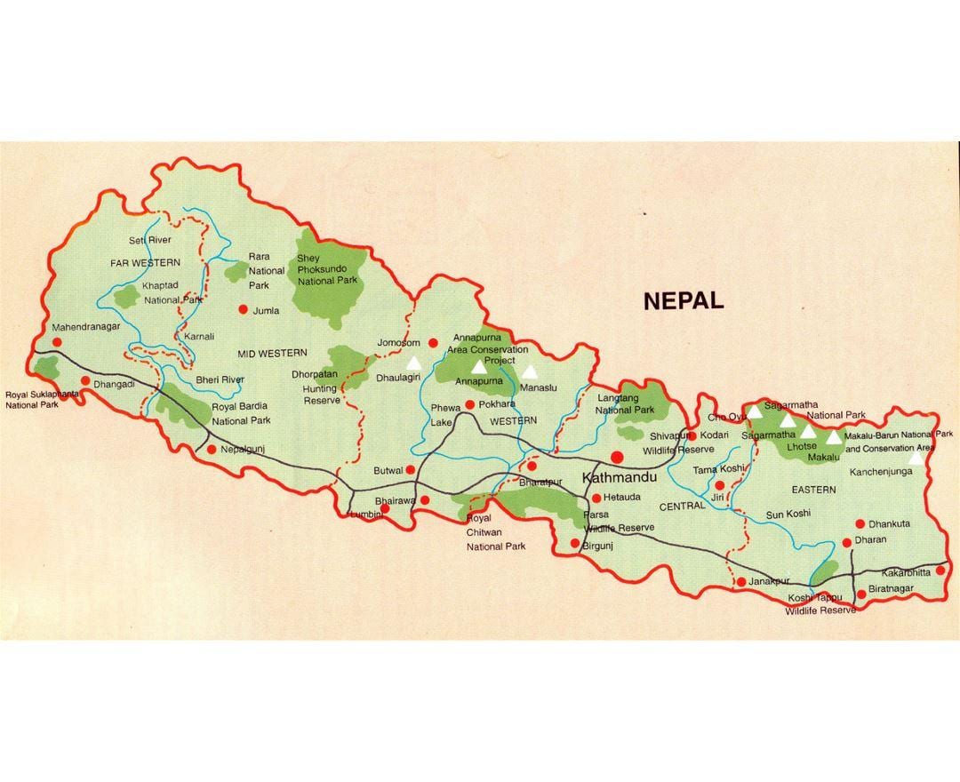 வரைபடம் நேபால் ரயில்வே butwal