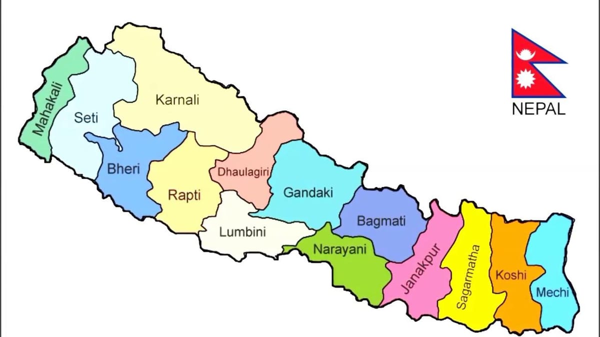 நேபால் புதிய வரைபடம்