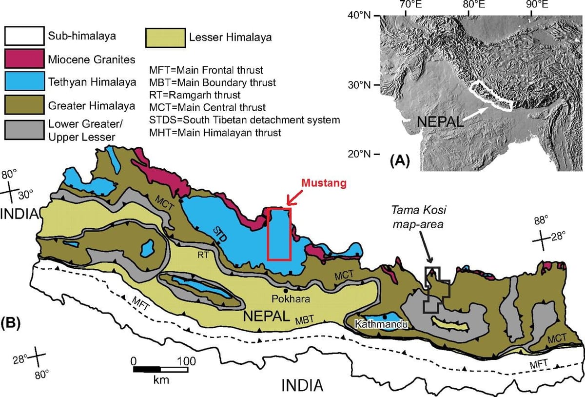 மேப் புவியியல் nepa